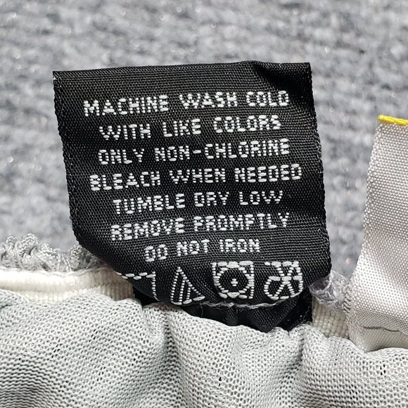 Active Force Athletic Shorts Mens 2XL Gray Black Basketball Uniform Y2K New - Picture 6 of 10